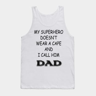 Superhero Dad Tank Top